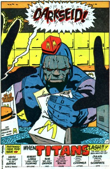 Darkseid fast food