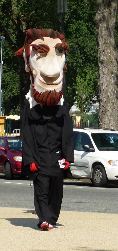 Please note that I have taken his hat.